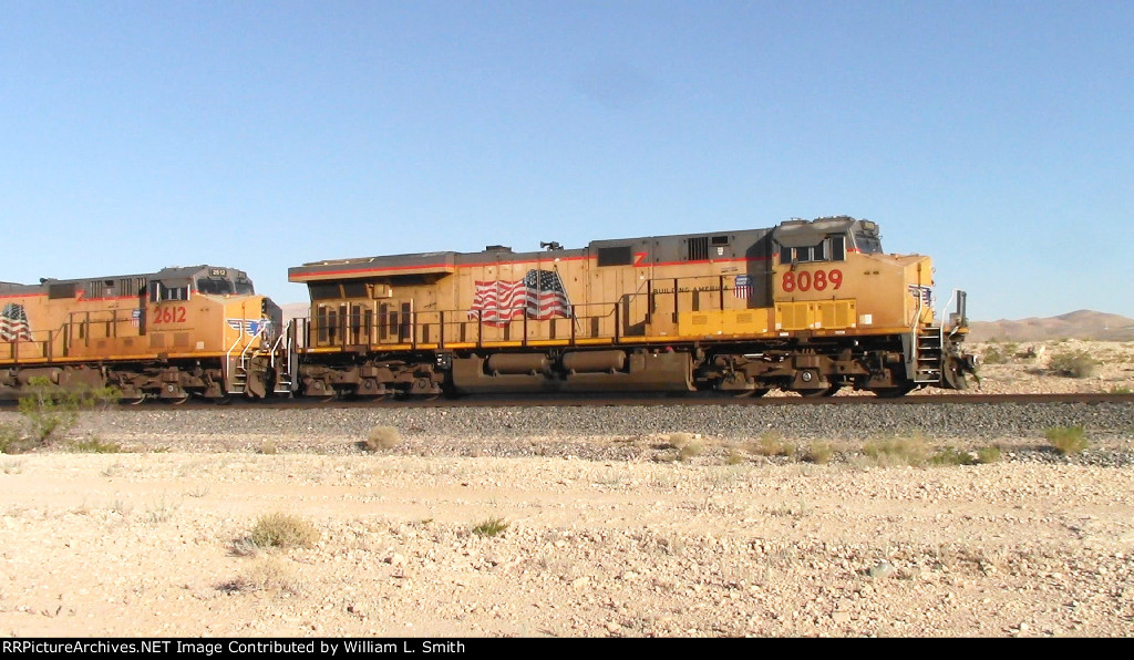 WB Unit Loaded Hooper Frt at Erie NV W-MdTrnSlv-Pshrs -159